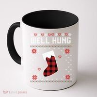 Nice Rack Well Hung Ugly Sweater Fun Couples Christmas Gift Coffee Mug thumb 0