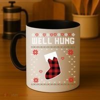 Nice Rack Well Hung Ugly Sweater Fun Couples Christmas Gift Coffee Mug thumb 4