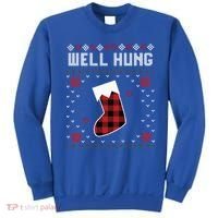 Nice Rack Well Hung Ugly Sweater Fun Couples Christmas Gift Sweatshirt thumb 0