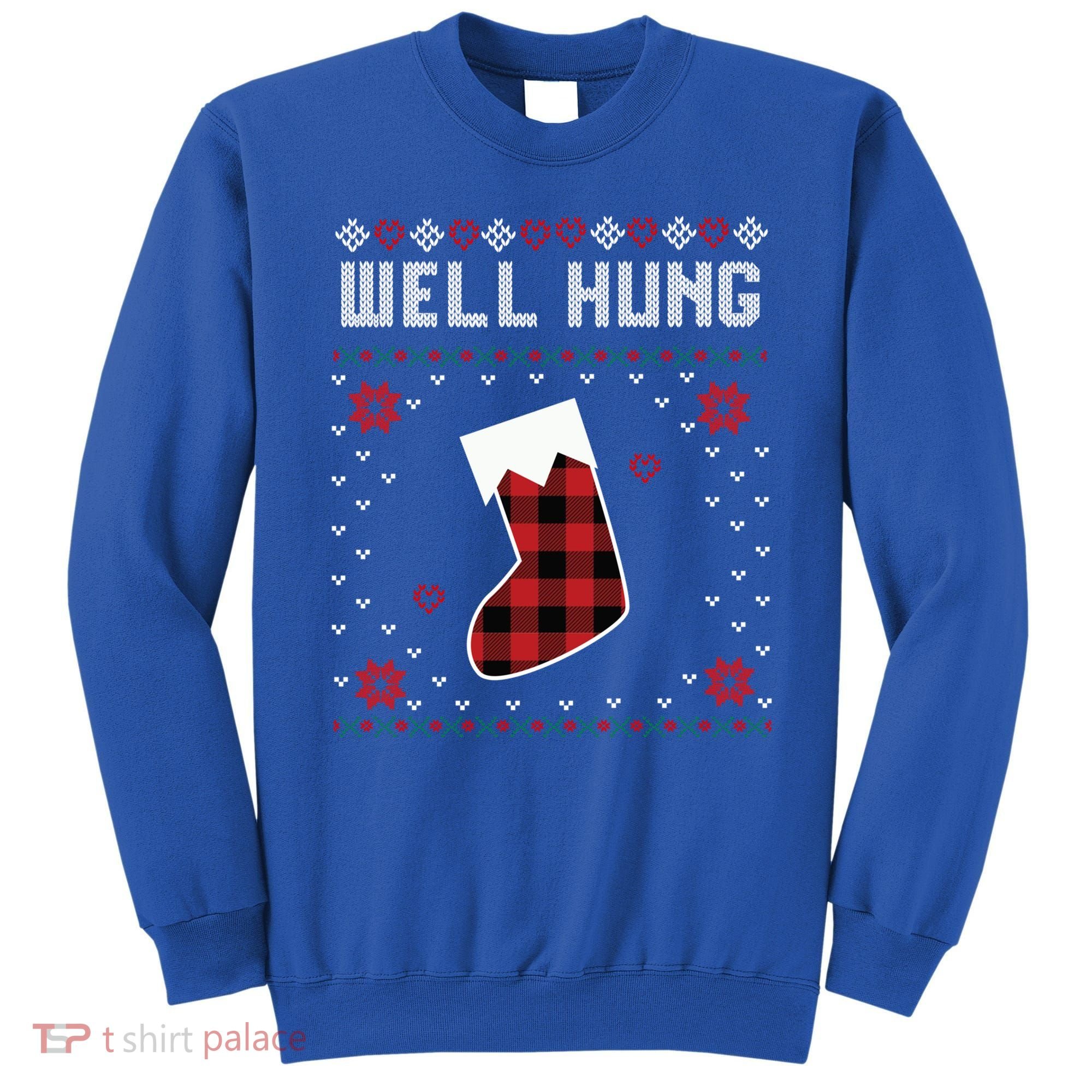 Nice Rack Well Hung Ugly Sweater Fun Couples Christmas Gift Sweatshirt