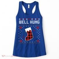 Nice Rack Well Hung Ugly Sweater Fun Couples Christmas Gift Women's Tank Top thumb 0