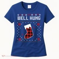 Nice Rack Well Hung Ugly Sweater Fun Couples Christmas Gift Women's T-Shirt thumb 0