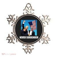 Never Surrender 2024 Take America Back Pennsylvania Rally Shooting Ornament thumb 0