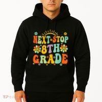 Next Stop 8th Grade Graduation To 8th Grade Back To School Hoodie thumb 2