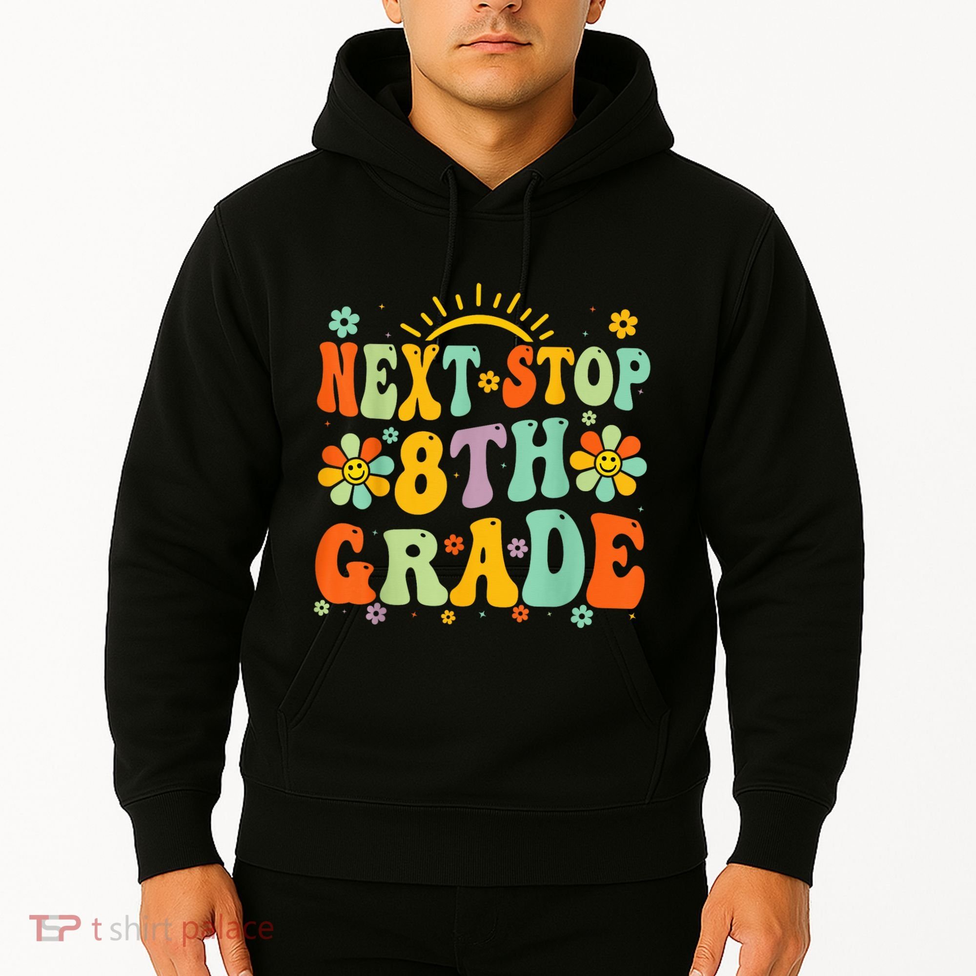 Next Stop 8th Grade Graduation To 8th Grade Back To School Hoodie