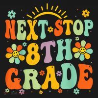 Next Stop 8th Grade Graduation To 8th Grade Back To School Women's Tank Top thumb 5