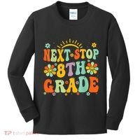 Next Stop 8th Grade Graduation To 8th Grade Back To School Kids Long Sleeve Shirt thumb 0