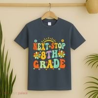 Next Stop 8th Grade Graduation To 8th Grade Back To School T-Shirt thumb 2