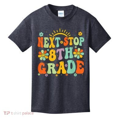 Next Stop 8th Grade Graduation To 8th Grade Back To School Kids T-Shirt