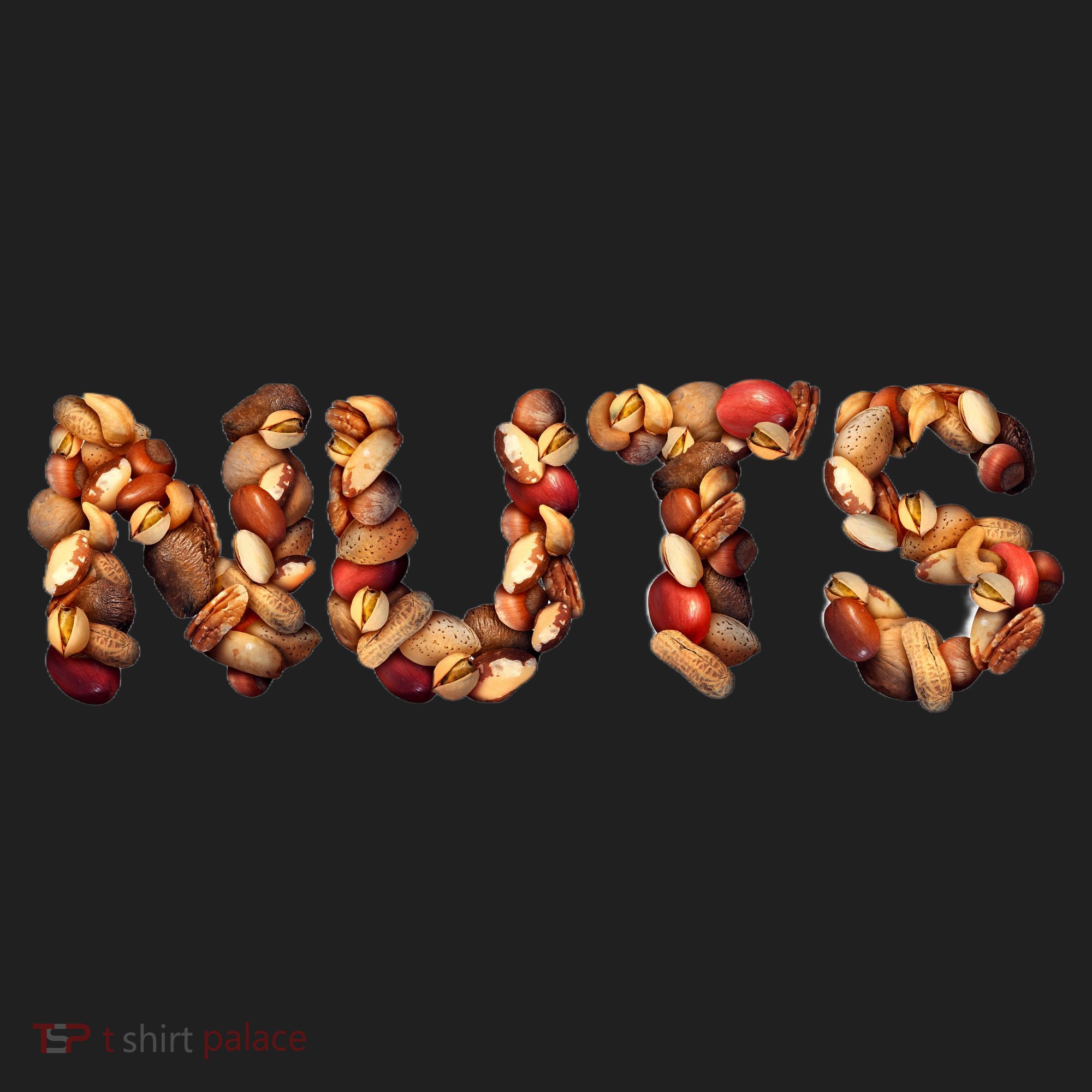 Nuts Symbol As Letters Women's Sweatshirt