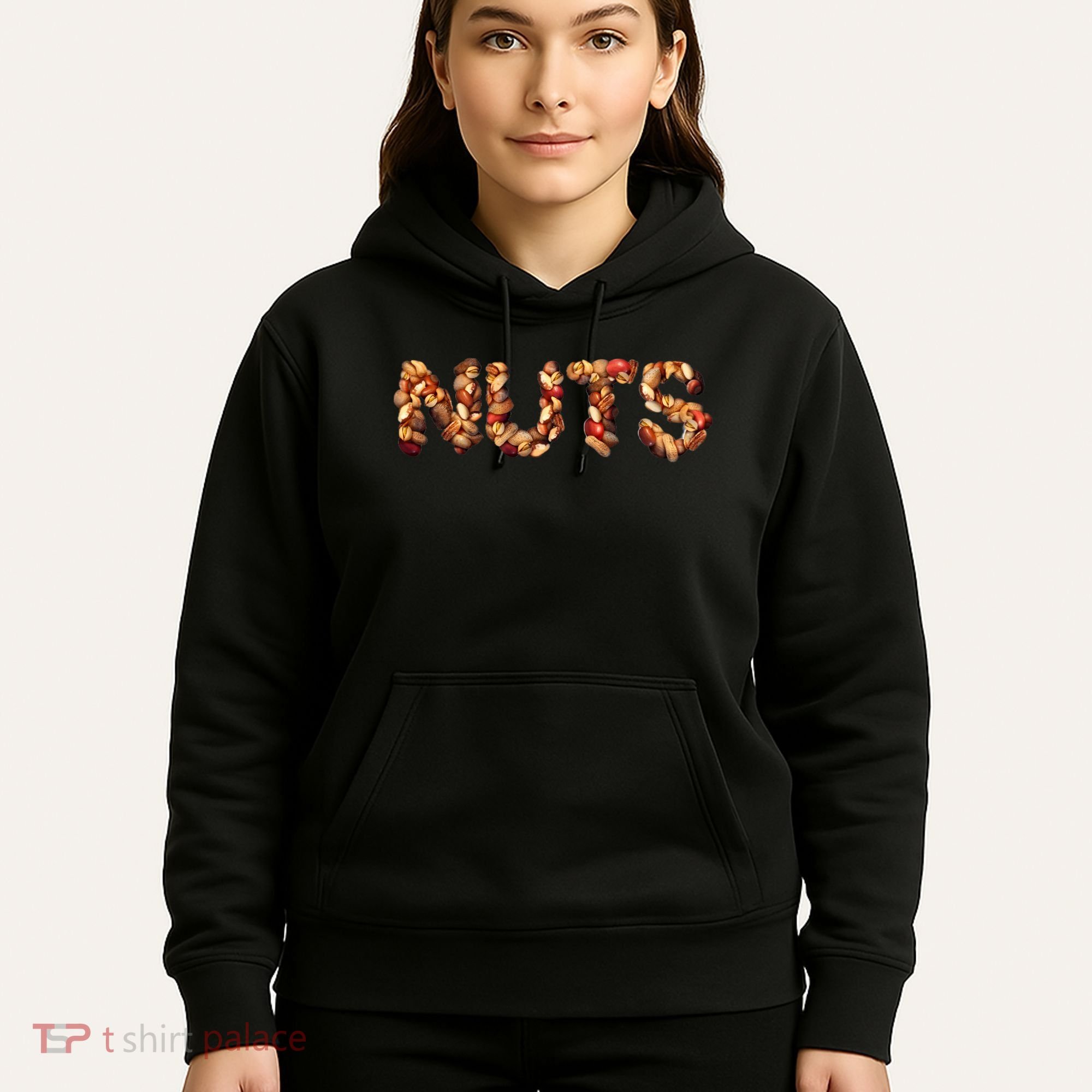 Nuts Symbol As Letters Hoodie