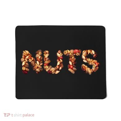 Nuts Symbol As Letters Mousepad