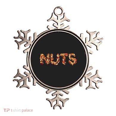 Nuts Symbol As Letters Ornament