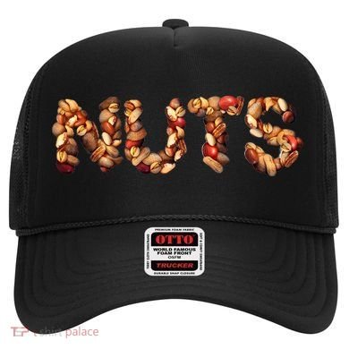 Nuts Symbol As Letters Hat