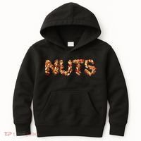 Nuts Symbol As Letters Kids Hoodie thumb 0