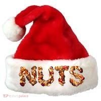 Nuts Symbol As Letters Santa Hat thumb 0
