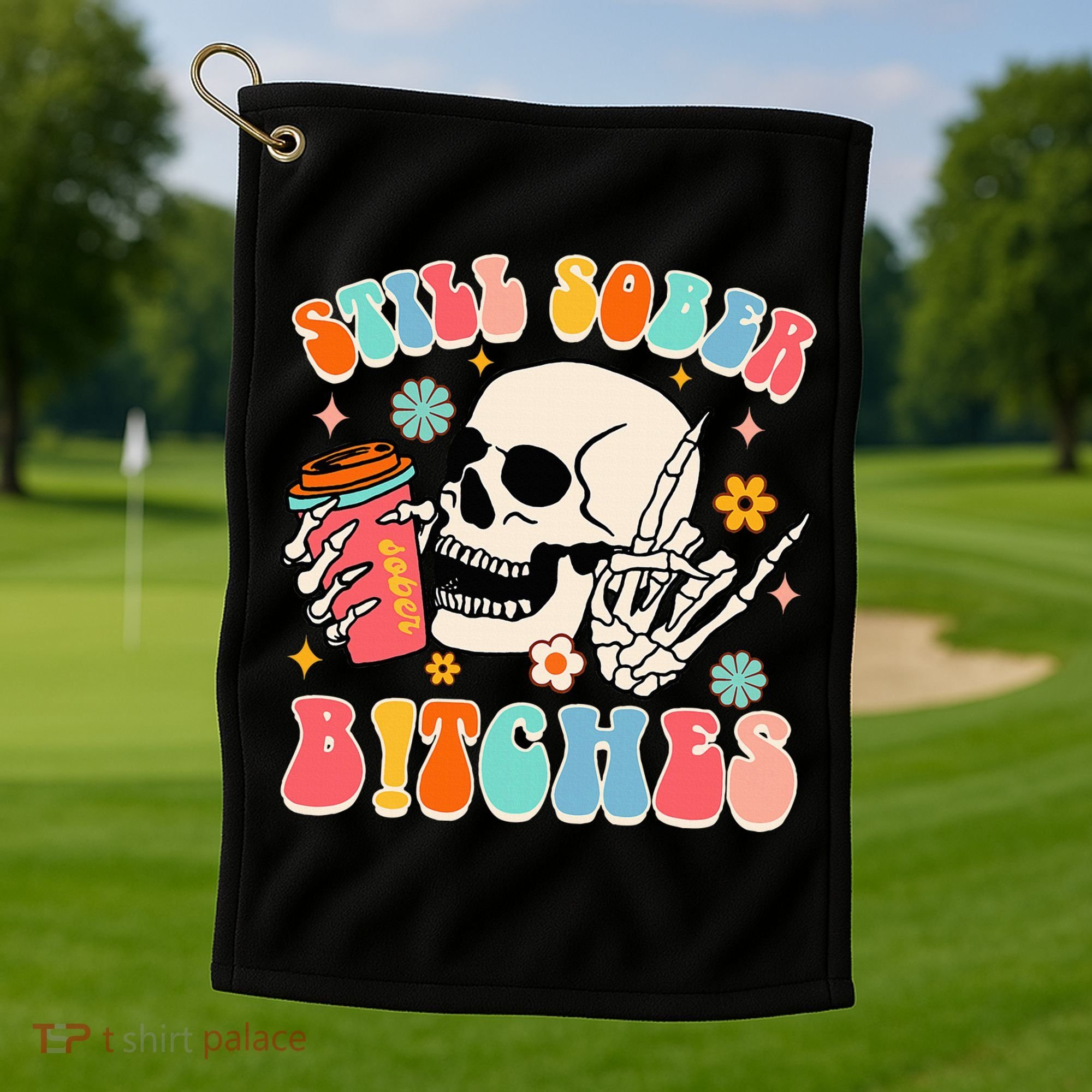 Normalize Sobriety Addiction Recovery Still A Sober Life Golf Towel