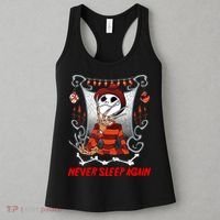 Never Sleep Again Scary Horror Nightmare Halloween Costume Women's Tank Top thumb 3
