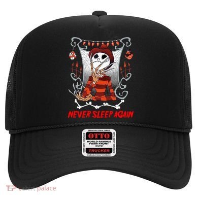 Never Sleep Again Scary Horror Nightmare Halloween Costume Hat