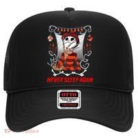 Never Sleep Again Scary Horror Nightmare Halloween Costume Hat thumb 0