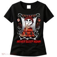 Never Sleep Again Scary Horror Nightmare Halloween Costume Women's T-Shirt thumb 0