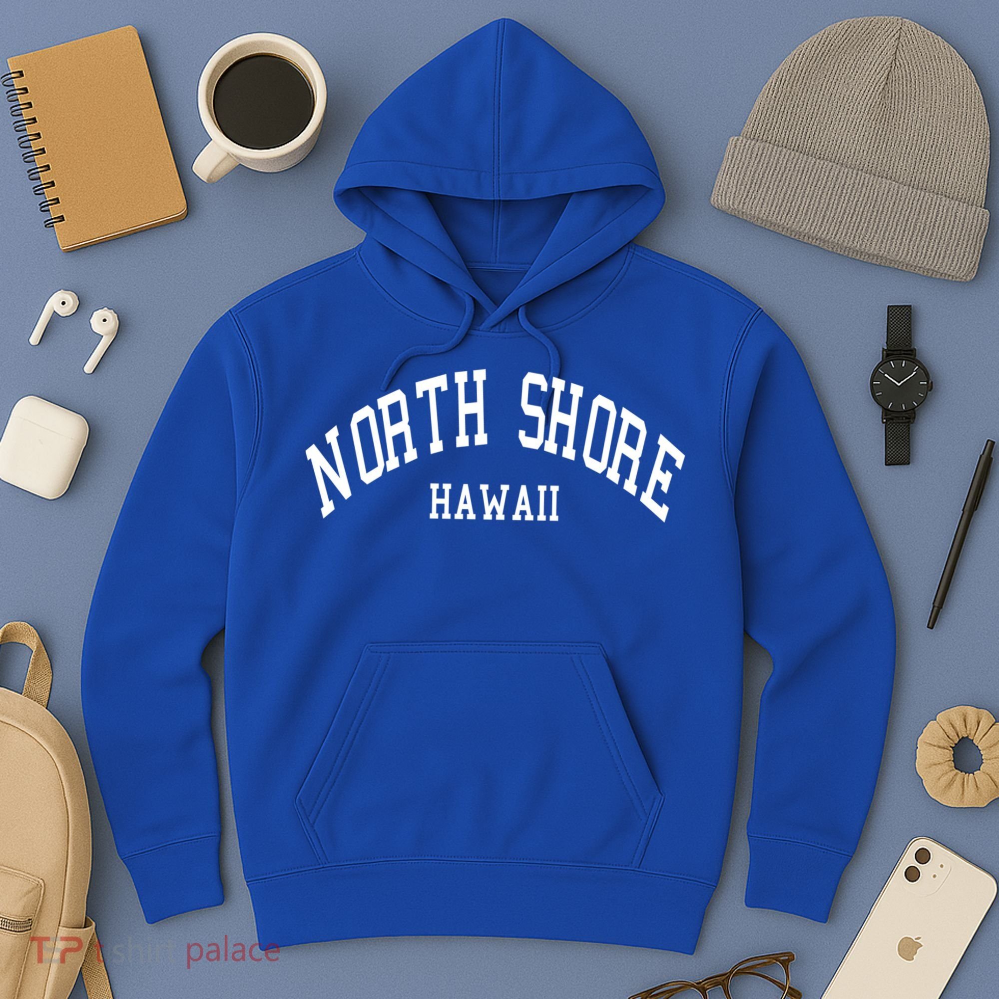 North Shore Aloha Hawaii Tribe Beach Gift Hoodie