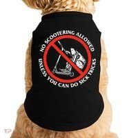 No Scootering Allowed Unless You Can Do Sick Tricks Scooter Plus Size Shirts Doggie Tank thumb 0