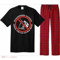 No Scootering Allowed Unless You Can Do Sick Tricks Scooter Plus Size Shirts Pajama Set thumb 0