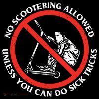 No Scootering Allowed Unless You Can Do Sick Tricks Scooter Plus Size Shirts Women's Tank Top thumb 5