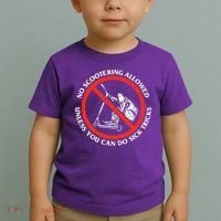 No Scootering Allowed Unless You Can Do Sick Tricks Scooter Plus Size Shirts Toddler T-Shirt thumb 2
