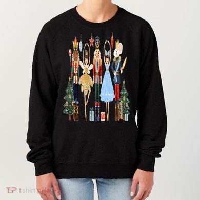 Nutcracker Squad Ballet Dance Matching Family Christmas Women's Sweatshirt