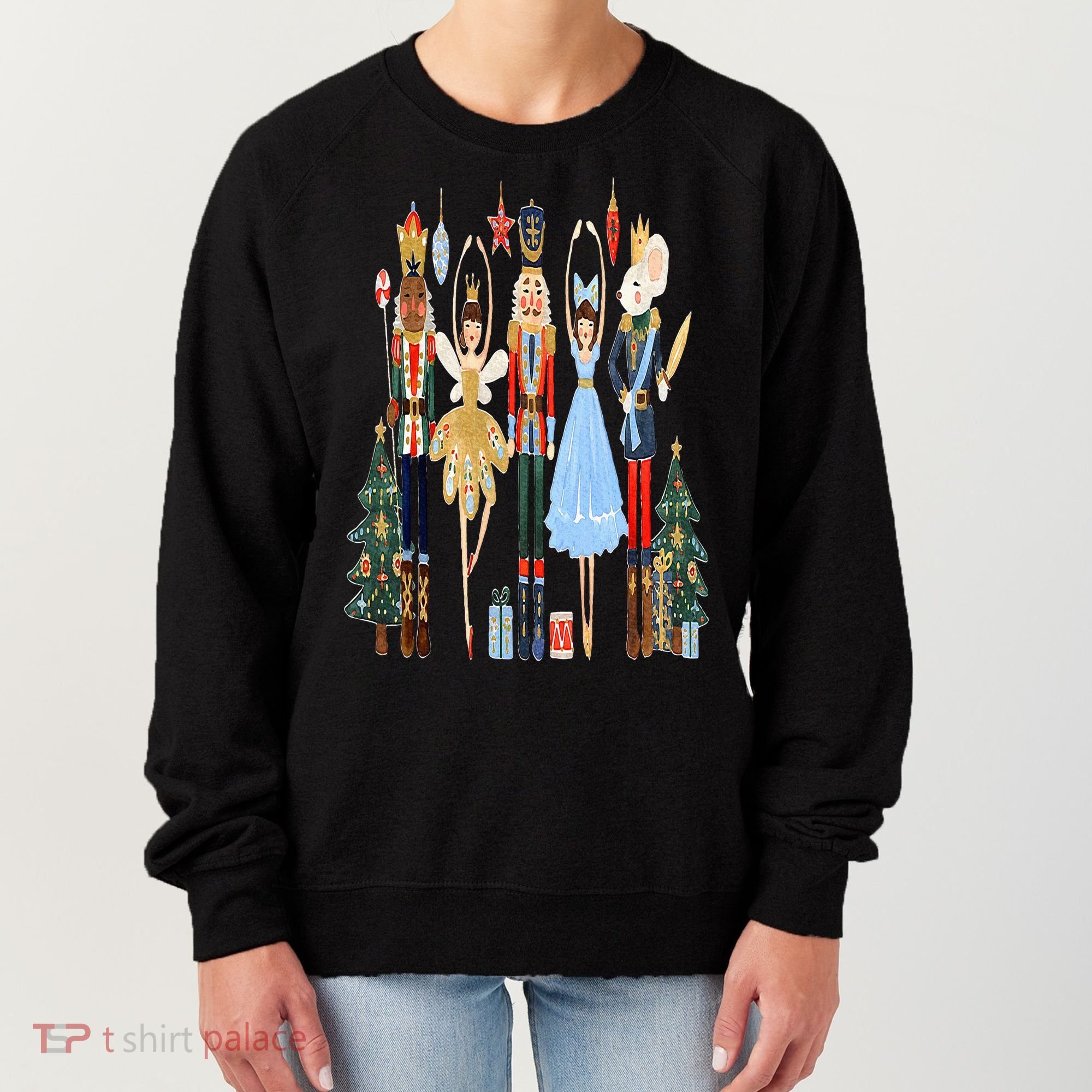 Nutcracker Squad Ballet Dance Matching Family Christmas Women's Sweatshirt