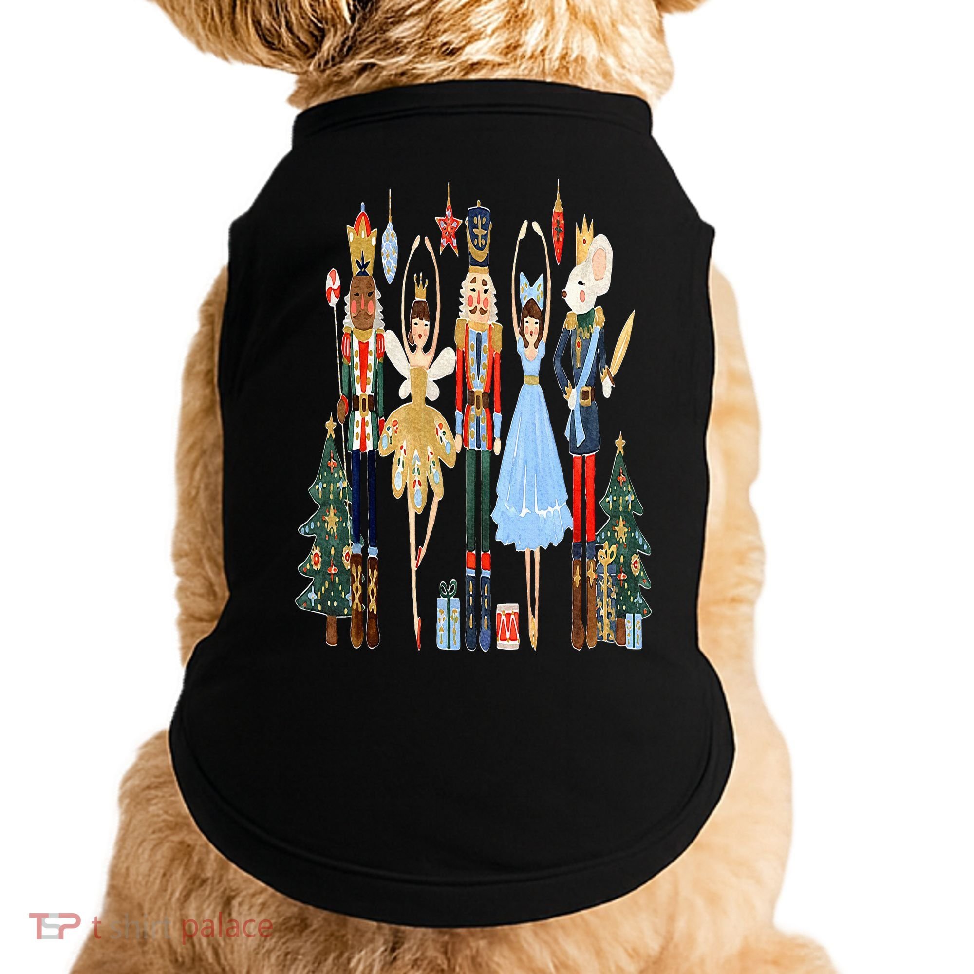 Nutcracker Squad Ballet Dance Matching Family Christmas Doggie Tank
