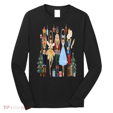 Nutcracker Squad Ballet Dance Matching Family Christmas Long Sleeve Shirt