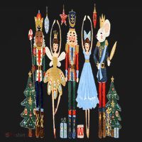 Nutcracker Squad Ballet Dance Matching Family Christmas T-Shirt thumb 7