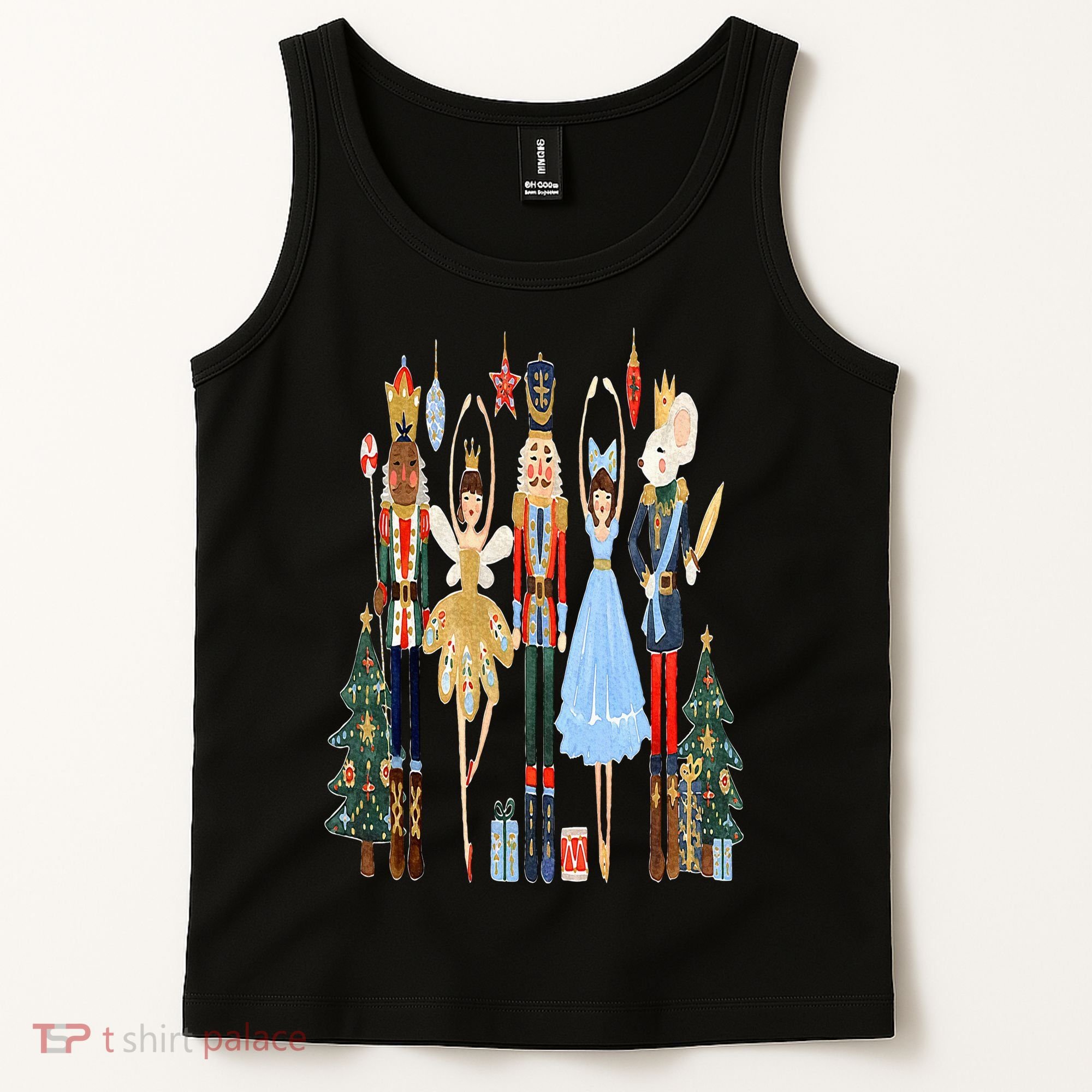 Nutcracker Squad Ballet Dance Matching Family Christmas Tank Top