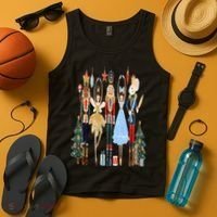 Nutcracker Squad Ballet Dance Matching Family Christmas Tank Top thumb 4