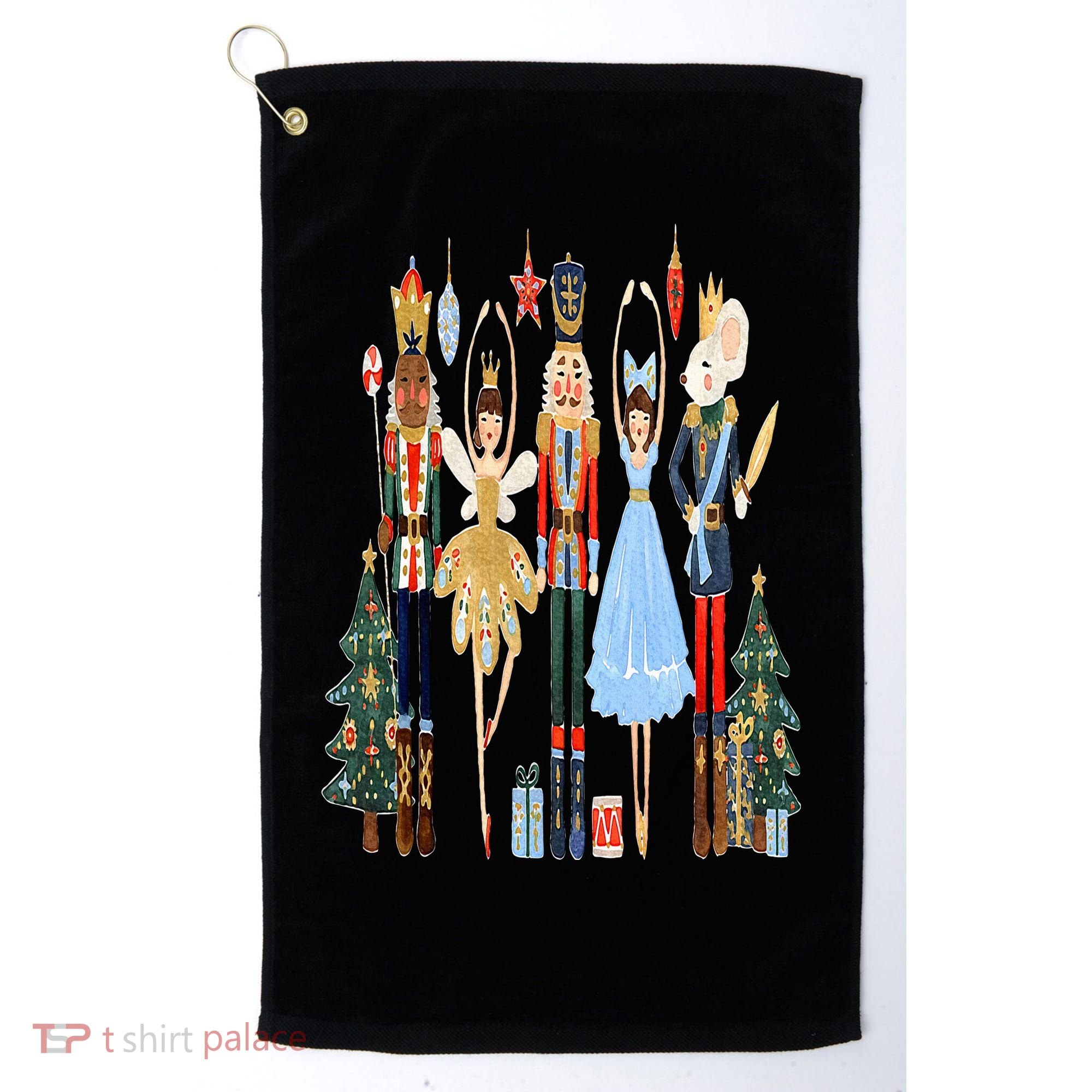 Nutcracker Squad Ballet Dance Matching Family Christmas Golf Towel