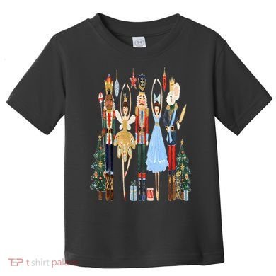 Nutcracker Squad Ballet Dance Matching Family Christmas Toddler T-Shirt