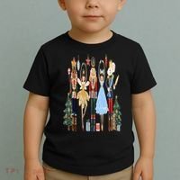 Nutcracker Squad Ballet Dance Matching Family Christmas Toddler T-Shirt thumb 2