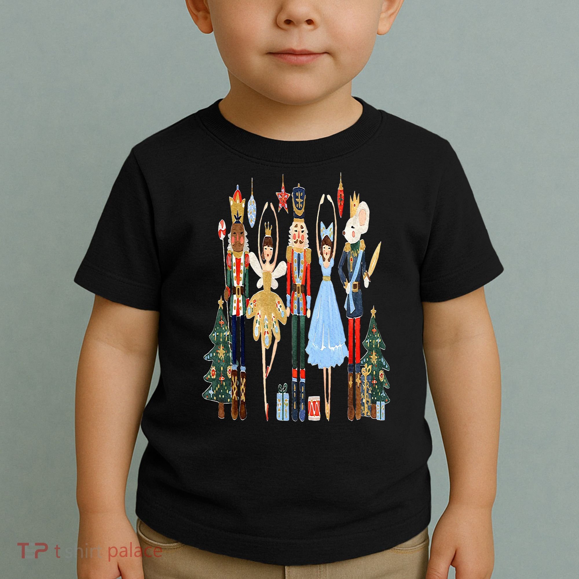 Nutcracker Squad Ballet Dance Matching Family Christmas Toddler T-Shirt