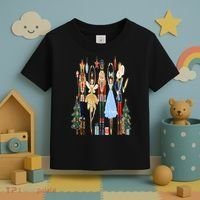 Nutcracker Squad Ballet Dance Matching Family Christmas Toddler T-Shirt thumb 3