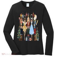 Nutcracker Squad Ballet Dance Matching Family Christmas Women's Long Sleeve Shirt thumb 0