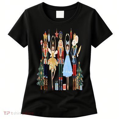Nutcracker Squad Ballet Dance Matching Family Christmas Women's T-Shirt