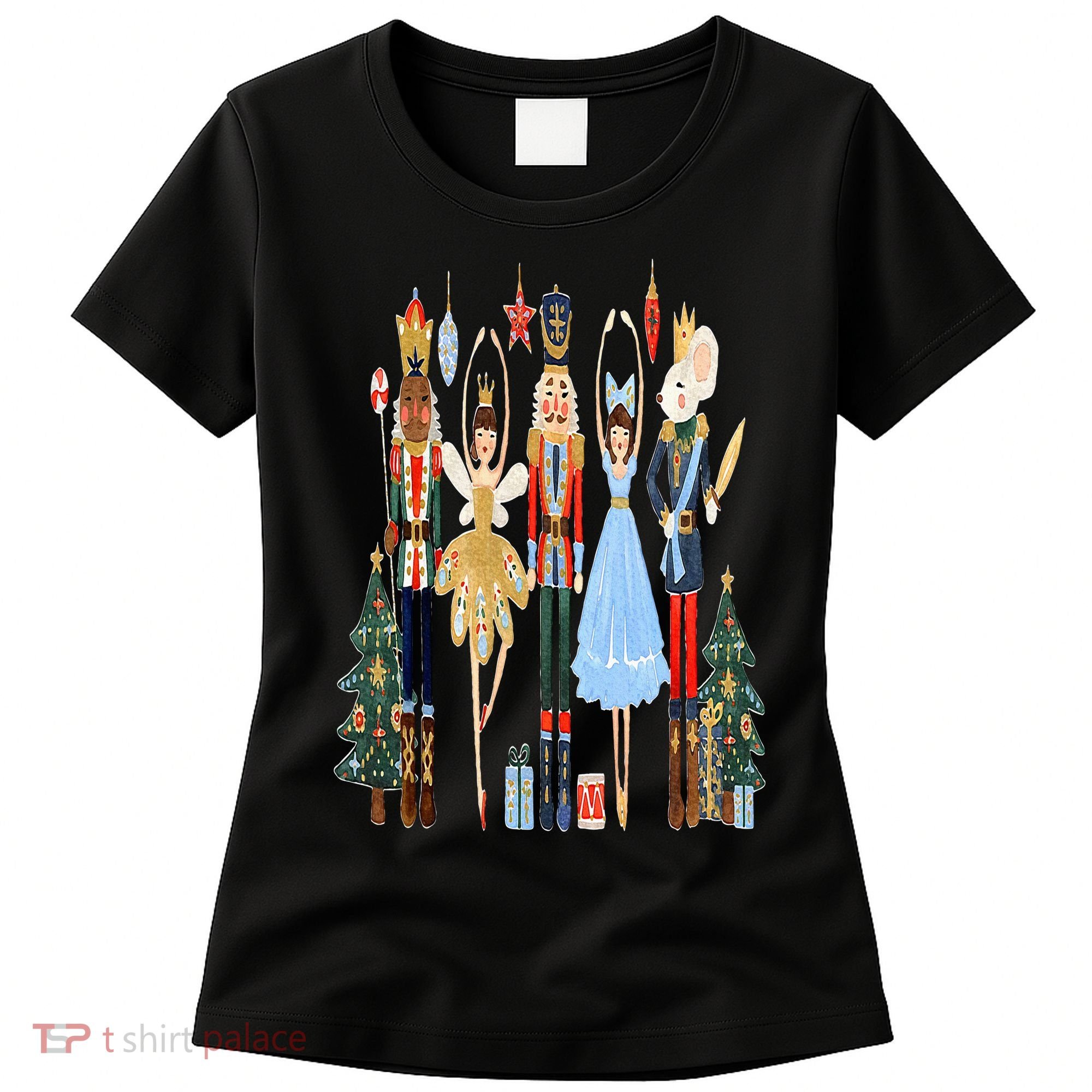 Nutcracker Squad Ballet Dance Matching Family Christmas Women's T-Shirt