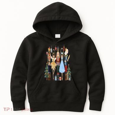 Nutcracker Squad Ballet Dance Matching Family Christmas Kids Hoodie