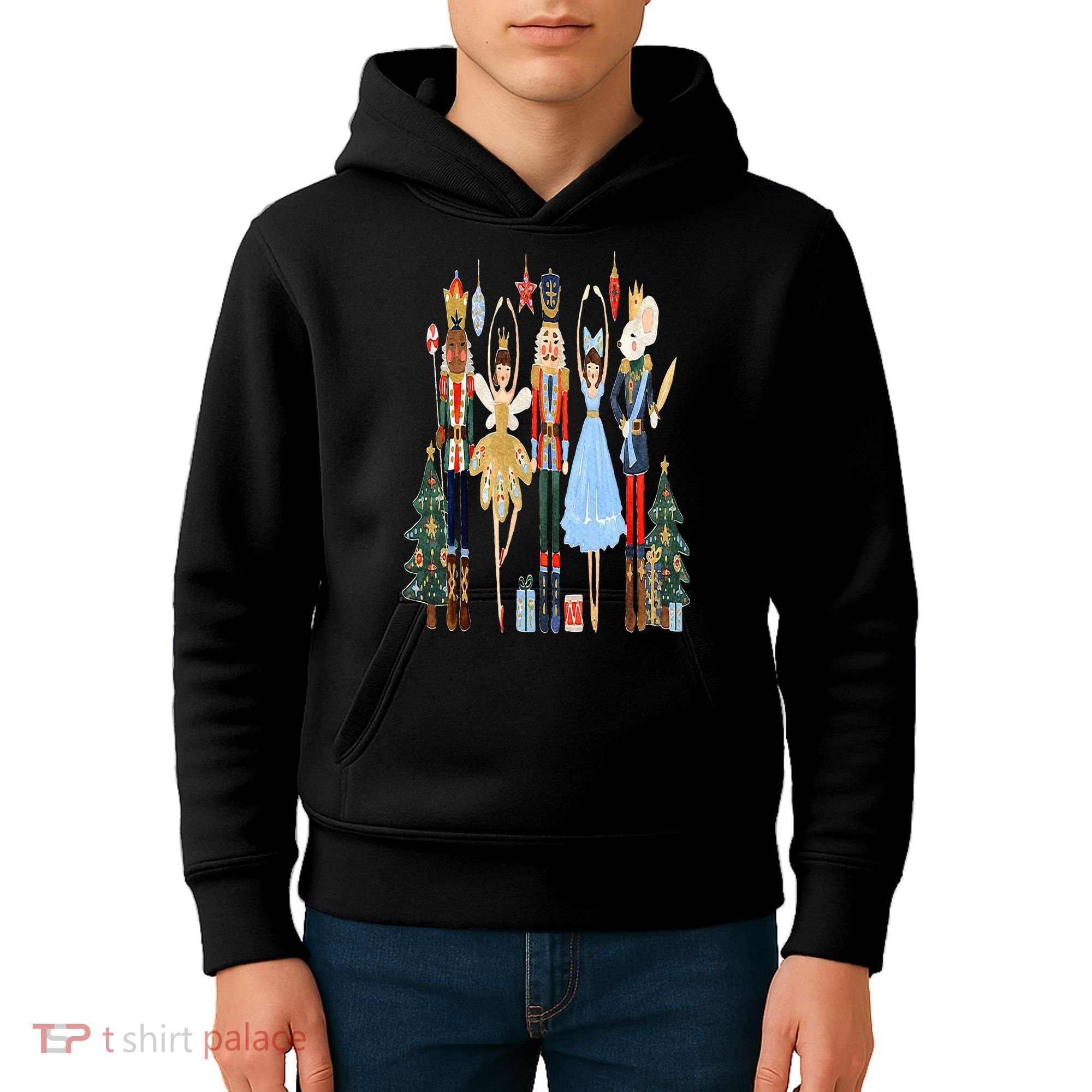 Nutcracker Squad Ballet Dance Matching Family Christmas Kids Hoodie