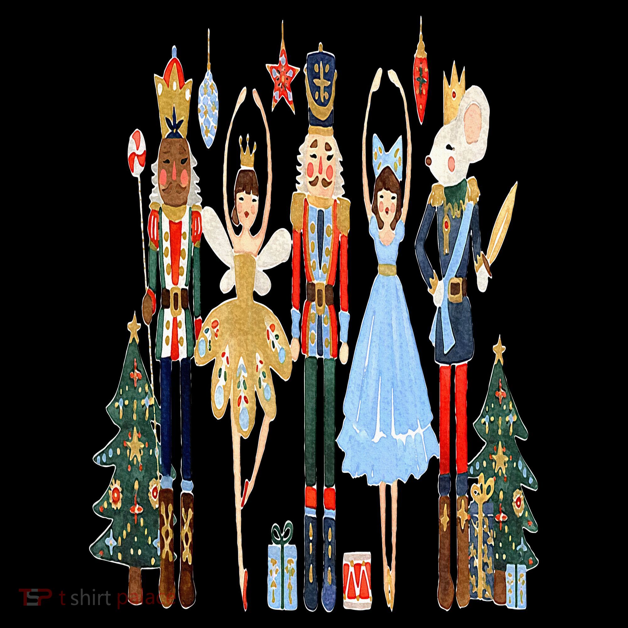 Nutcracker Squad Ballet Dance Matching Family Christmas Tote Bag