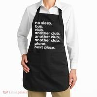 No Sleep Bus Club Another Club Plane Next Place Apron thumb 2