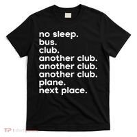 No Sleep Bus Club Another Club Plane Next Place T-Shirt thumb 0